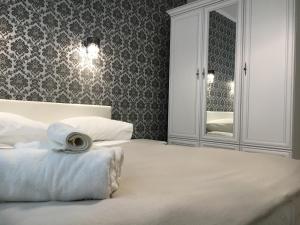 Cama o camas de una habitación en Apartament Relax Gdynia