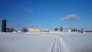 Nivagården v zimě