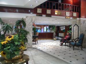 Zona de hol sau recepție la Hotel Concorde Dokki