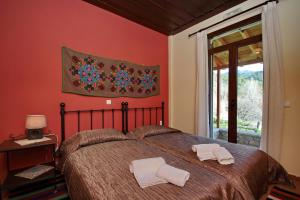 A bed or beds in a room at Agropoli