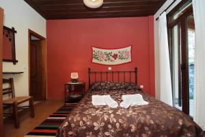 A bed or beds in a room at Agropoli