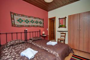 A bed or beds in a room at Agropoli