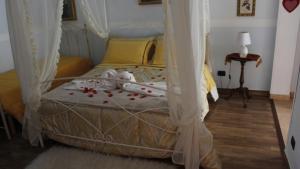 Postel nebo postele na pokoji v ubytování A Casa di Mich