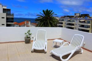 Uma varanda ou terraço em Hotel San Martin
