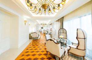 Istumisnurk majutusasutuses Legend Palace Hotel