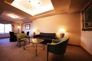 Posezení v ubytování Seaside Hotel Maiko Villa Kobe