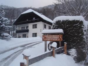 Haus Osterrieder during the winter