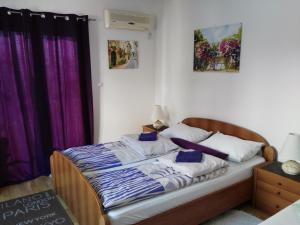 Кровать или кровати в номере Studios Adriatic