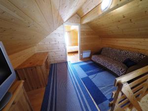 Televiisor ja/või meelelahutuskeskus majutusasutuses Ferienhaus Blasge