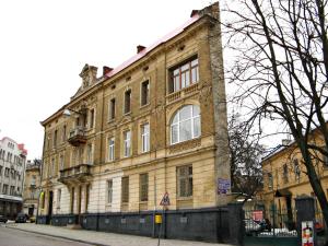 Budova, kde se hostel nachází