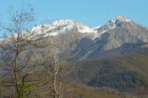 Nespecifikovaný výhled na hory nebo výhled na hory při pohledu z bed and breakfast