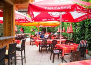 En restaurant eller et andet spisested på Gasthof Mandorfer