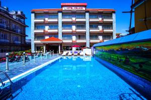 Kolam renang di atau dekat dengan Hotel Iceland