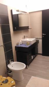 Koupelna v ubytování Apartments Mari