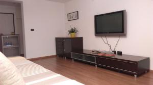 TV a/nebo společenská místnost v ubytování Apartments Mari