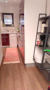 Kuchyň nebo kuchyňský kout v ubytování Apartments Mari