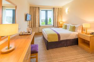 Krevet ili kreveti u jedinici u okviru objekta Knock House Hotel