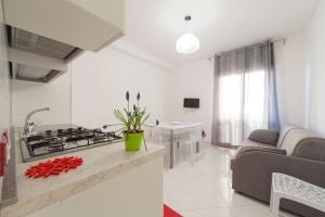 Kuchyň nebo kuchyňský kout v ubytování Appartamenti DueC