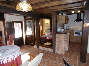Kuchyň nebo kuchyňský kout v ubytování Apartamentos Azahar