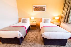 Krevet ili kreveti u jedinici u okviru objekta Knock House Hotel
