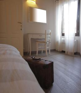 Posteľ alebo postele v izbe v ubytovaní B&B Il Senesino