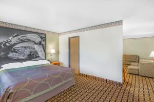 Voodi või voodid majutusasutuse Super 8 by Wyndham Grants Pass toas