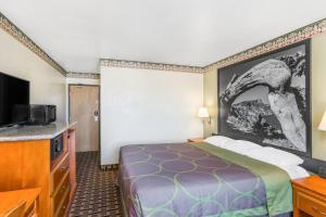 Voodi või voodid majutusasutuse Super 8 by Wyndham Grants Pass toas