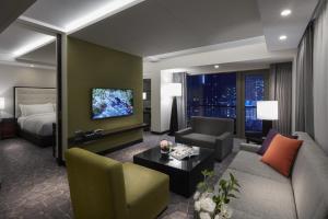 Posezení v ubytování Paradise Hotel Busan