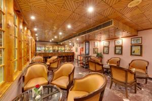 康伯米尔酒店的休息区