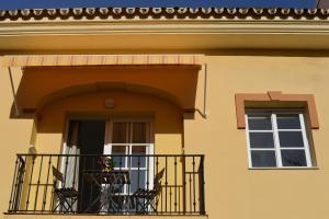 Balkon lub taras w obiekcie Apartamento Ancla 26