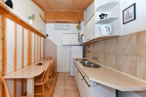 Kuchyňa alebo kuchynka v ubytovaní Apartment Tome Diklo