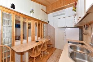 Kuchyňa alebo kuchynka v ubytovaní Apartment Tome Diklo