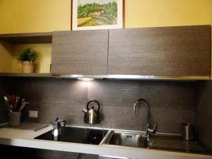 Kuchyň nebo kuchyňský kout v ubytování Piccolo Sogno flat