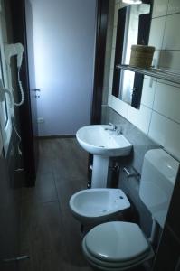 Koupelna v ubytování B&B Maison Blanche