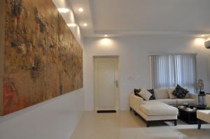 Posezení v ubytování Tumon Bel-Air Serviced Residence