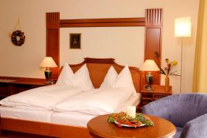 Voodi või voodid majutusasutuse Hotel Florianerhof toas