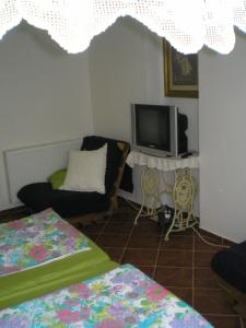 TV a/nebo společenská místnost v ubytování Apartmán Havenatura
