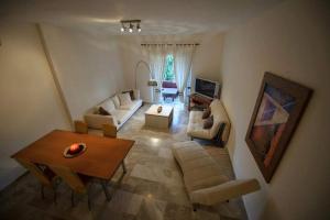 Posezení v ubytování Megusta Apartments selianitika