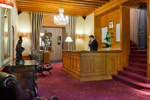 Lobby alebo recepcia v ubytovaní Le Castel Marie Louise
