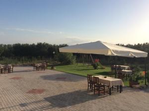 Κήπος έξω από το Agriturismo La Ferrovia