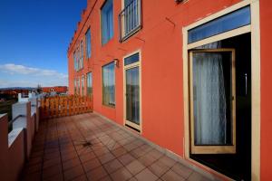 Balkon lub taras w obiekcie Penzion Folbr