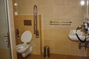 Koupelna v ubytování Horský Hotel Kristína