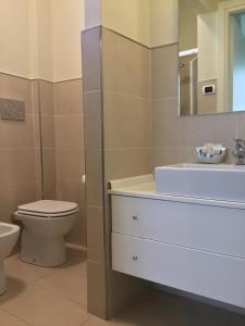 Koupelna v ubytování Hotel Europa