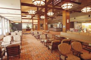 Restaurace v ubytování Watarase Onsen Hotel Sasayuri