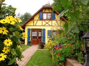 Aed väljaspool majutusasutust Gite en Alsace