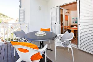 Balkón nebo terasa v ubytování Apartments Villa Adria Bol