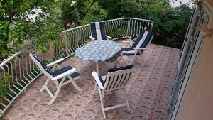 Balkón nebo terasa v ubytování Adria MN Apartment