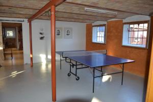 Stolní tenis v ubytování Porshus Ferielejlighed nebo okolí