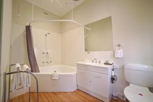 
A bathroom at Ballarat Station Apartments
