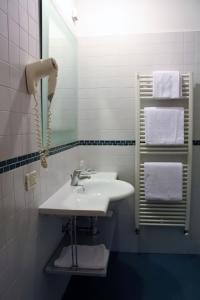 Koupelna v ubytování Gorizia Inn